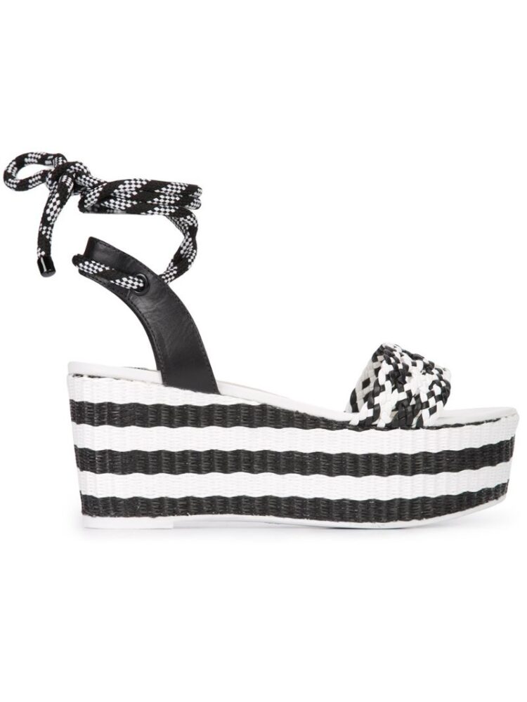 ophia Webster 'Naomi' Flatform-Sandal sneakers (zwart)