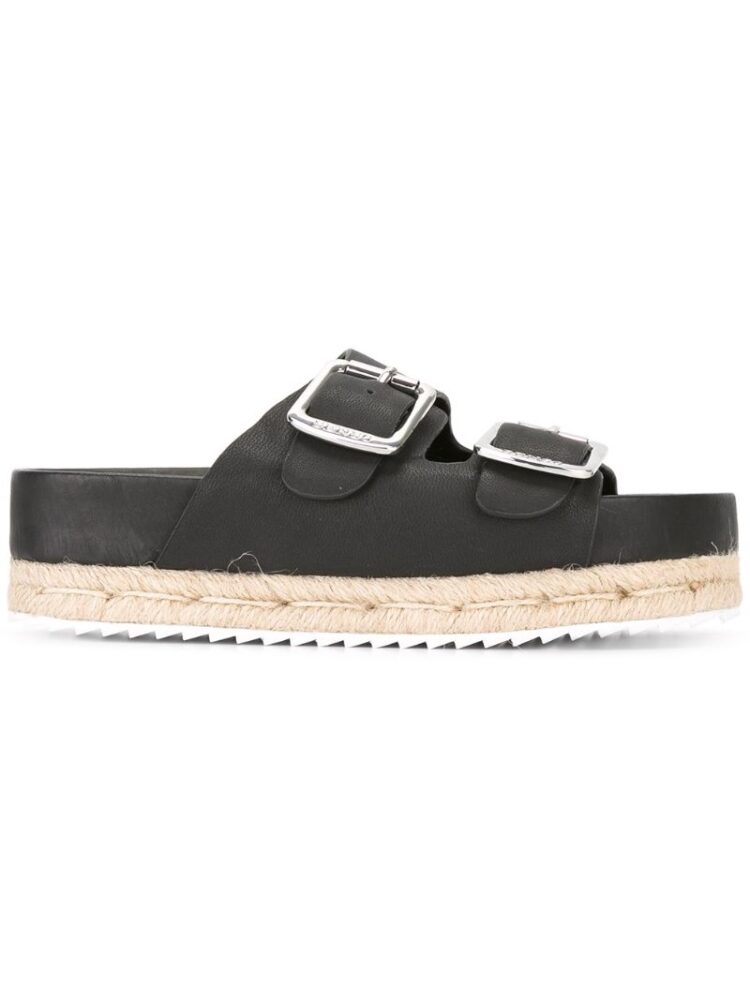 o 'Karissa' Sandal sneakers (zwart)