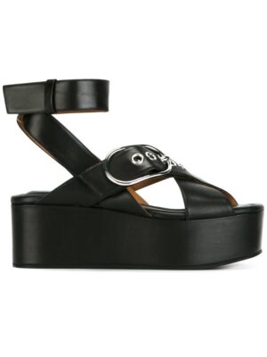 Alexander Wang 'Skye' Sandal sneakers (zwart)