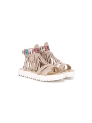 Andrea Montelpare Sandalen mit F sneakers (bruin)