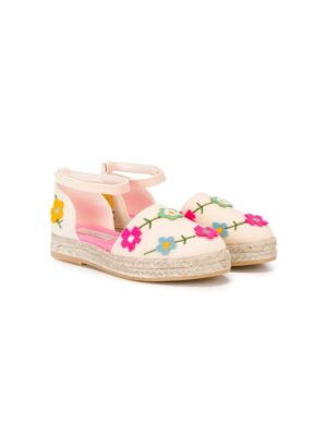 tella Mccartney Kids Espadrilles mit Blumenstickerei sneakers (overige kleuren)