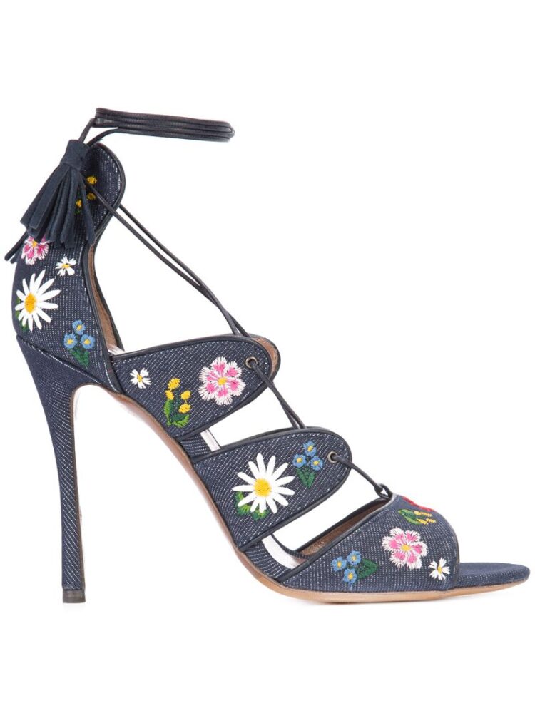Tabitha Simmons 'Honor' Sandalen mit Blumenstickerei sneakers (overige kleuren)
