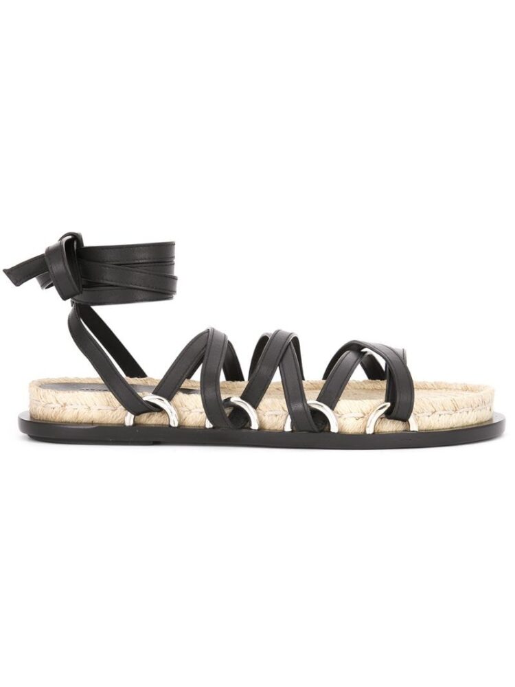 Alexander Wang 'Adriana' Sandal sneakers (zwart)