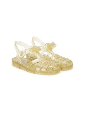 Little Marc Jacobs Glitzernde Jelly-Schuh sneakers (geel)