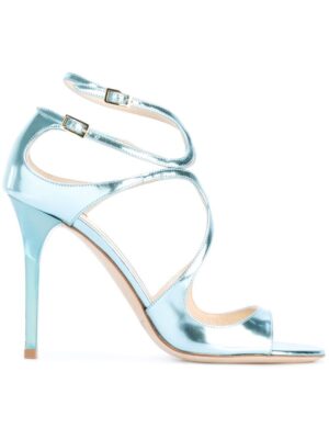 Jimmy Choo 'Lang' Metallic-Sandal sneakers (overige kleuren)