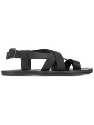 Lanvin Sandalen mit überkreuzten Riem sneakers (zwart)