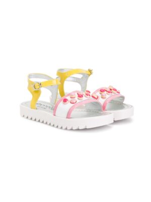 imonetta Sandalen mit Applikatio sneakers (paars)