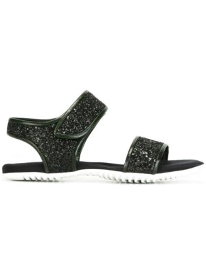 Marni Glitzernde Sandal sneakers (zwart)