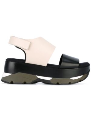 Marni Sandalen mit Slingback-Riem sneakers (zwart)