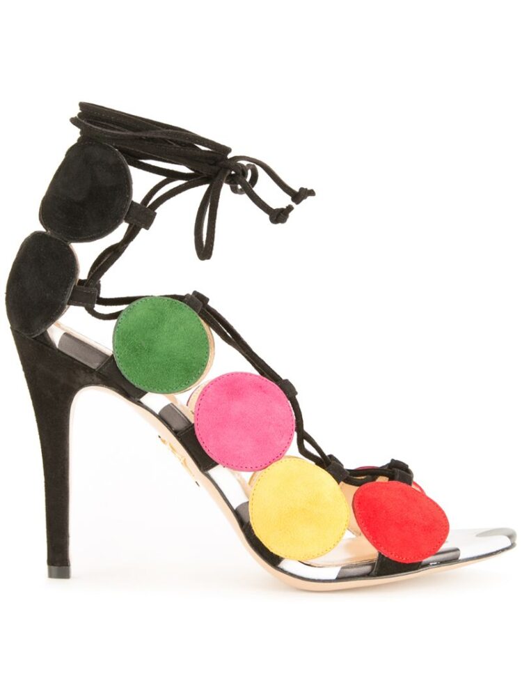 Charlotte Olympia Sandalen mit Colour-Block-Opti sneakers (overige kleuren)