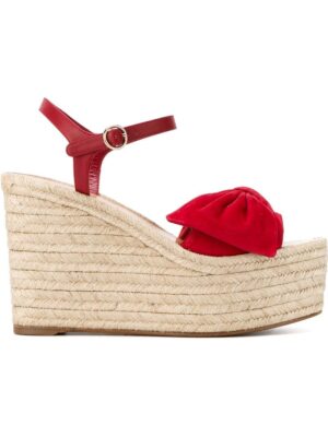 Valentino 'Valentino Garavani' Espadrilles mit Keilabsatz sneakers (rood)