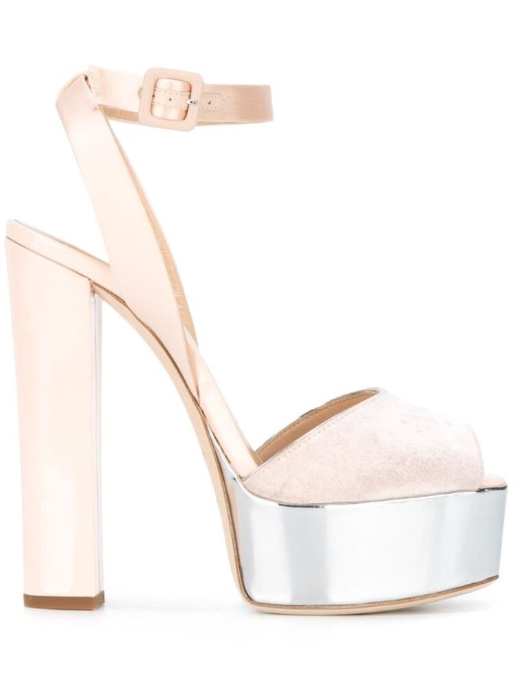 Giuseppe Zanotti Design 'Amelia' Sandal sneakers (paars)