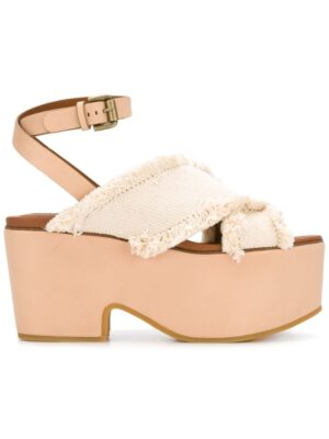 By Chloé Wedge-Sandalen mit F sneakers (overige kleuren)