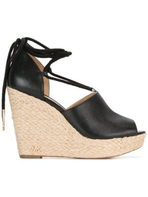 Michael Michael Kors Wedge-Sandalen mit Schnürung sneakers (zwart)