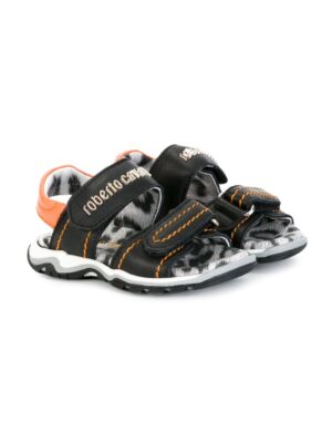 Roberto Cavalli Kids Sandalen mit Klettverschlu sneakers (zwart)