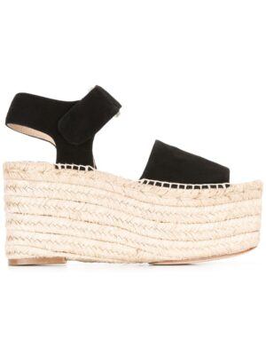 Paloma Barceló Zehenfreie Wedge-Sandal sneakers (zwart)