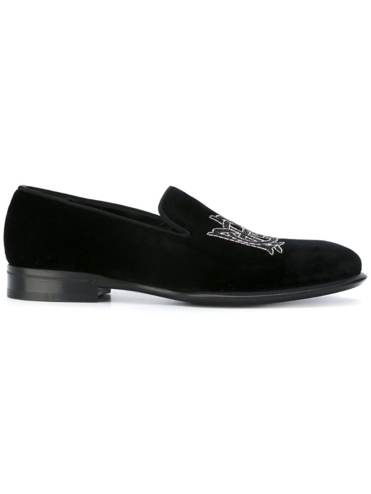 Alexander McQueen Slipper mit Perlenverzierung sneakers (zwart)