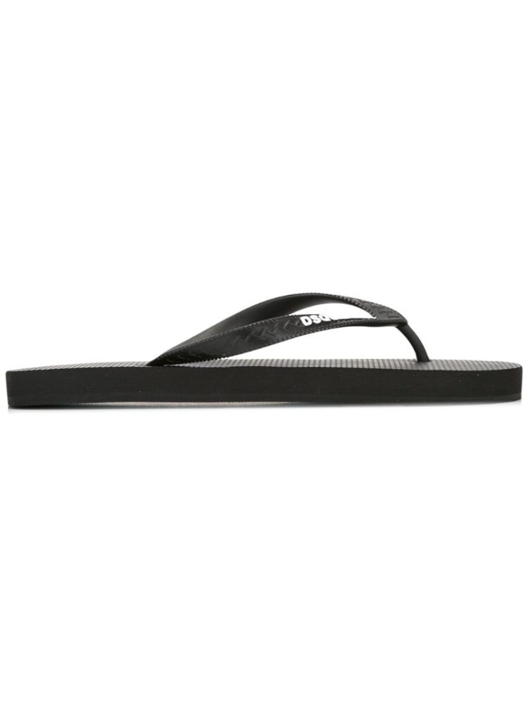 Dsquared2 Flip-Flops mit Logo sneakers (zwart)