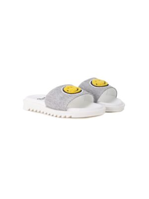 Joshua Sanders Kids 'Smile' Jersey-Pantolett sneakers (grijs)