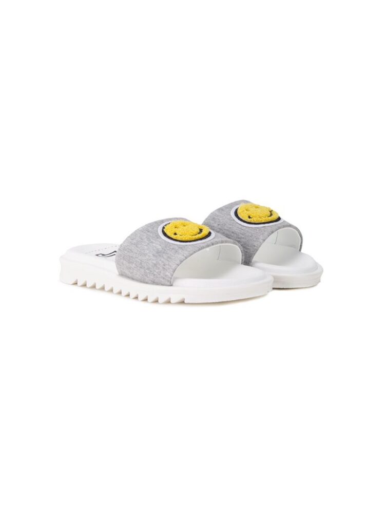 Joshua Sanders Kids 'Smile' Jersey-Pantolett sneakers (grijs)