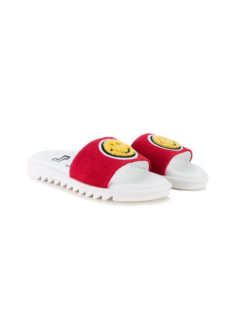 Joshua Sanders Kids 'Smiley' Pantolett sneakers (rood)