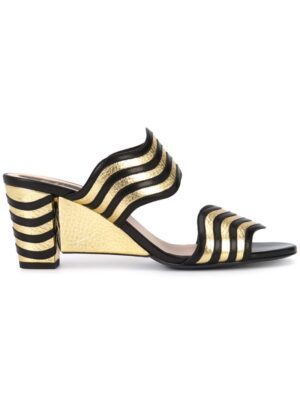 Fendi 'Waves' Pantolett sneakers (zwart)