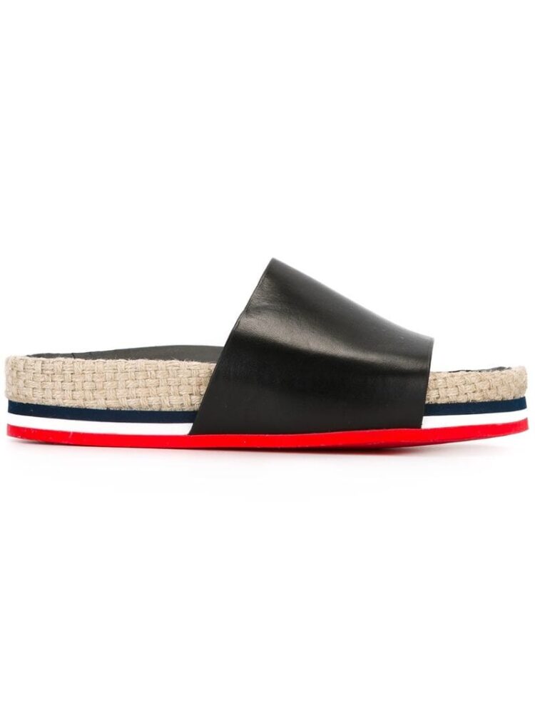 Moncler 'Evelyn' Pantolett sneakers (zwart)