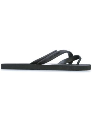 Neil Barrett Flip-Flops mit Blitzmotiv sneakers (zwart)