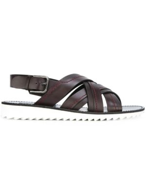 Dolce & Gabbana Sandalen mit Kontrastsohl sneakers (bruin)