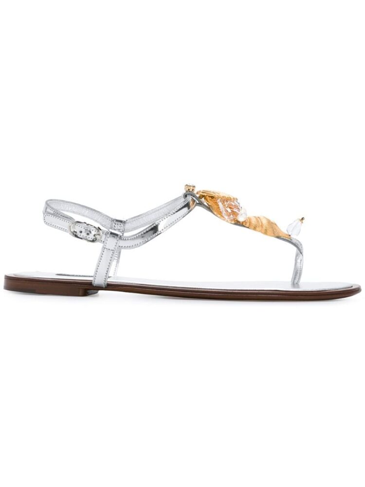 Dolce & Gabbana Sandalen mit Muschelverzierung sneakers (overige kleuren)