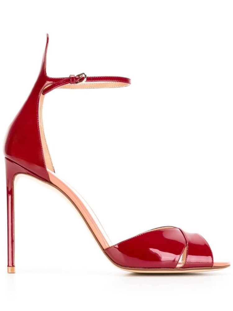 Francesco Russo Sandalen mit Stiletto-Absatz sneakers (rood)
