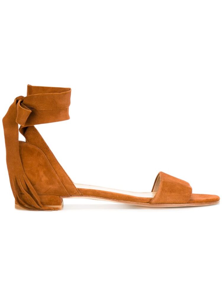 tuart Weitzman 'Corbata' Sandal sneakers (bruin)