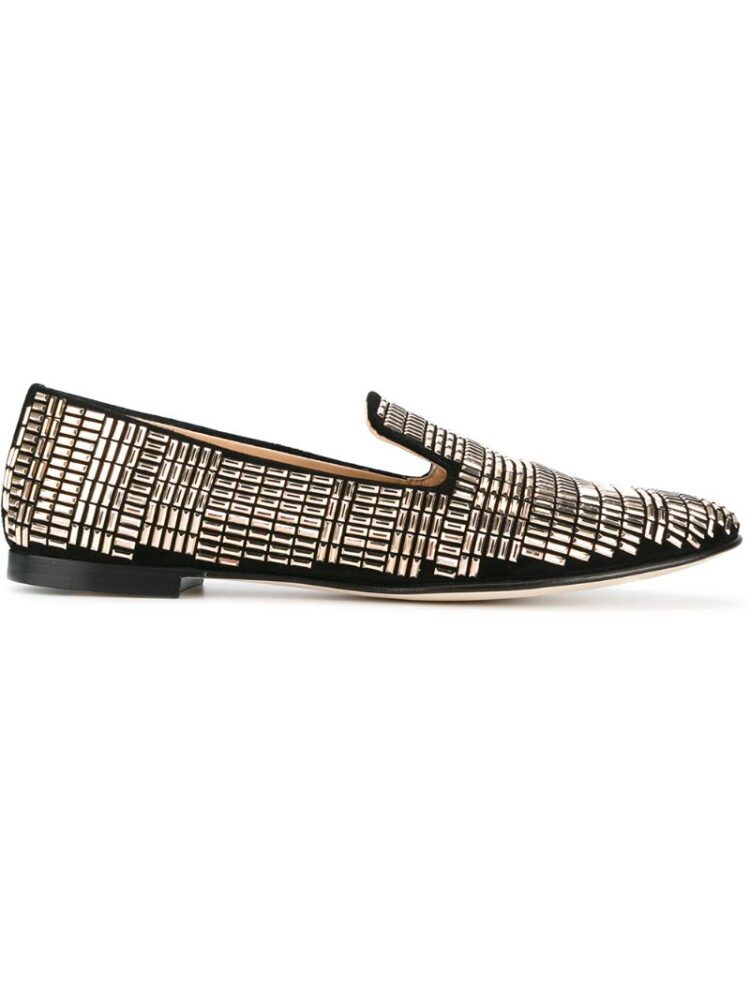 Giuseppe Zanotti Design Loafer mit Kristallverzierung sneakers (zwart)