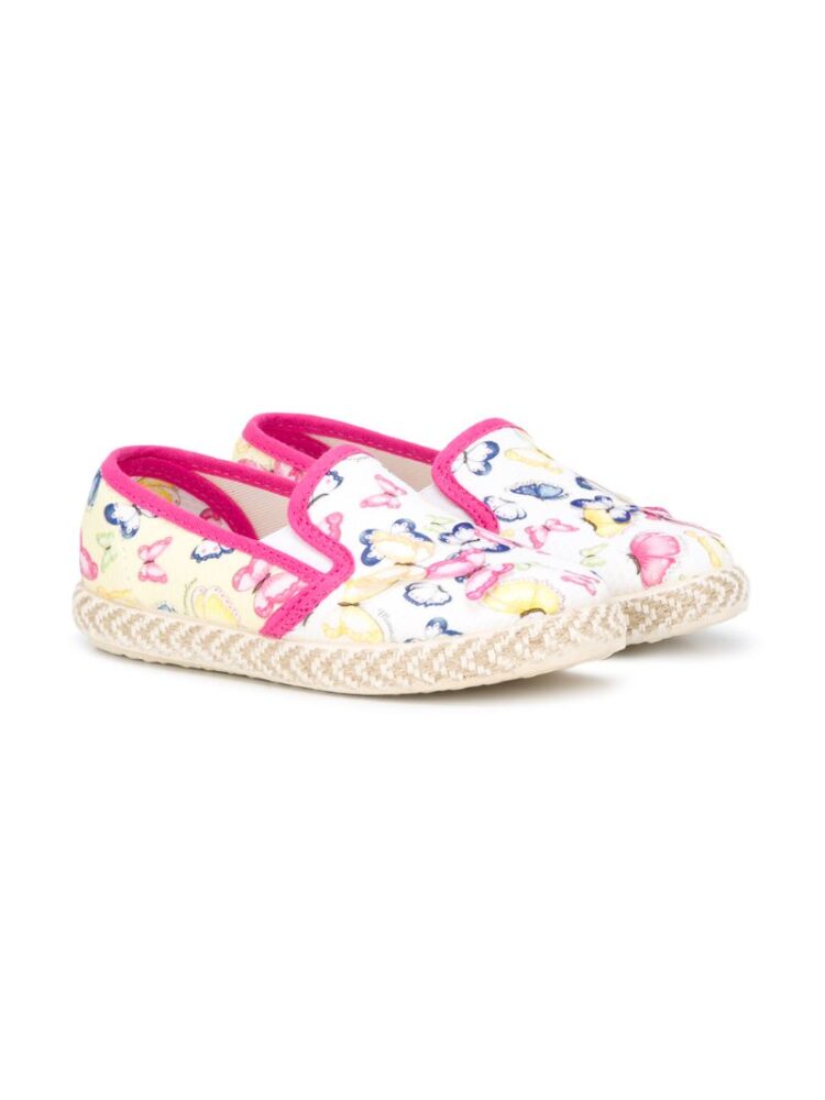 Monnalisa Slipper mit Schmetterlings-Print sneakers (rood)