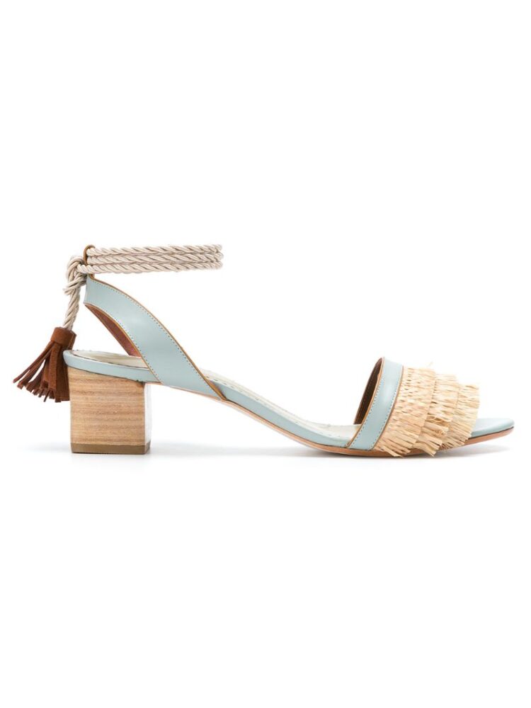 h Chofakian block heel lace up sandal sneakers (overige kleuren)