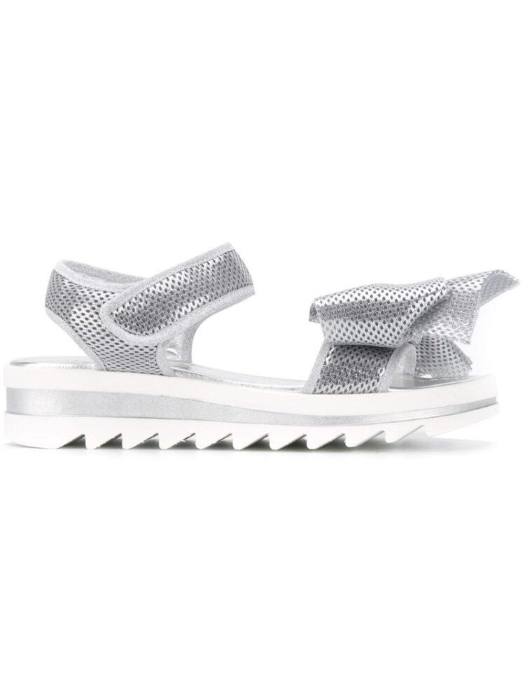 imonetta Metallic-Sandalen mit Schleif sneakers (overige kleuren)