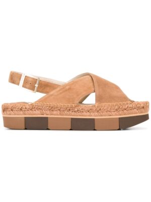 Paloma Barceló Flatform-Sandalen mit Schnall sneakers (bruin)