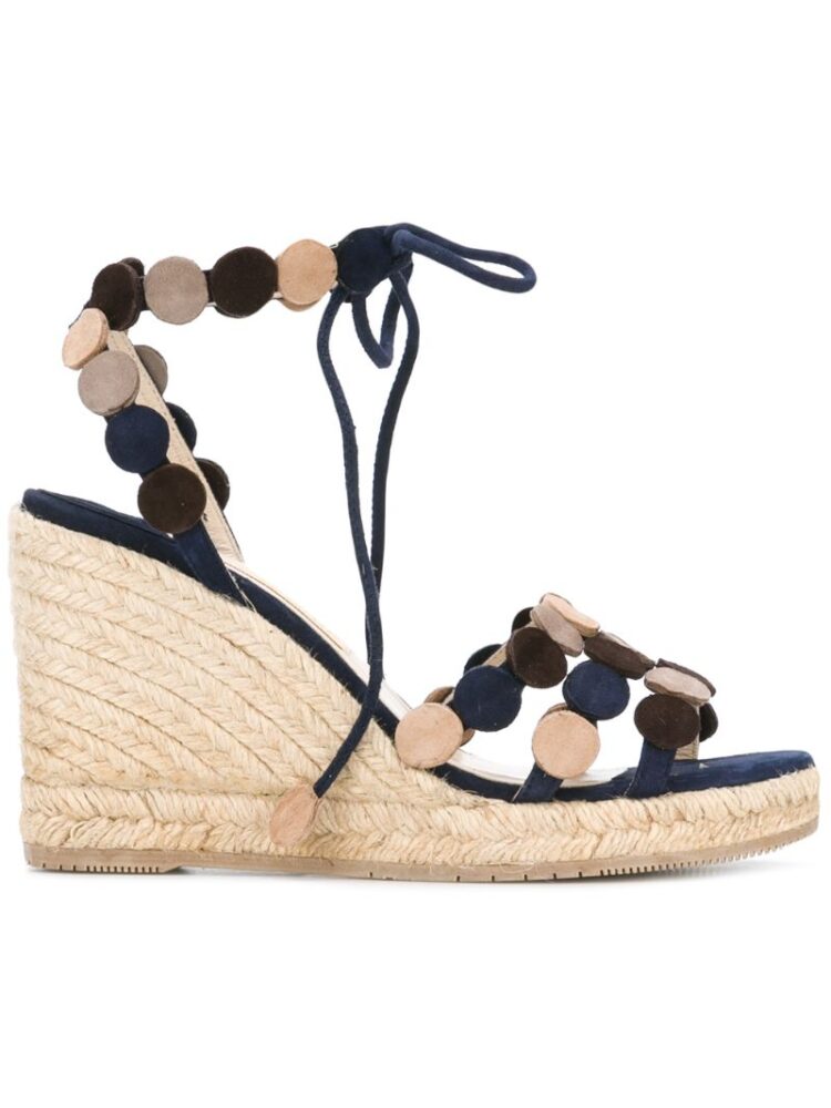 Paloma Barceló Wedge-Sandalen mit Schleifenverschlu sneakers (overige kleuren)