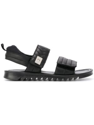 Cesare Paciotti Kids Gesteppte Sandal sneakers (zwart)