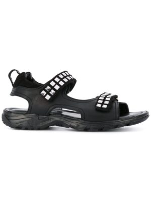 Cesare Paciotti Kids Sandalen mit Niet sneakers (zwart)