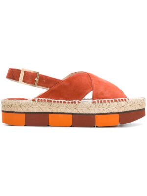 Paloma Barceló 'Lynde' Sandal sneakers (geel)