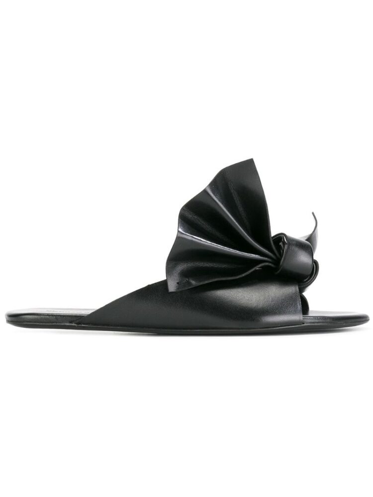 Cédric Charlier 'Knot' Sandal sneakers (zwart)