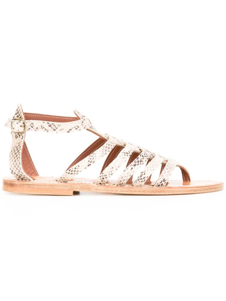 K. Jacques 'Darius F' Sandal sneakers (grijs)