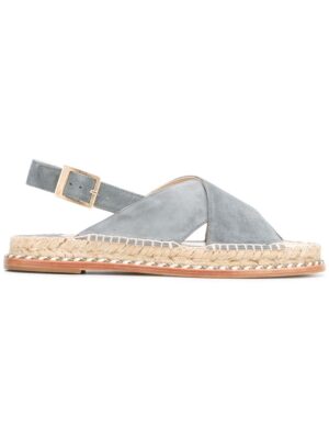 Paloma Barceló 'Fisuma' Wildledersandal sneakers (grijs)