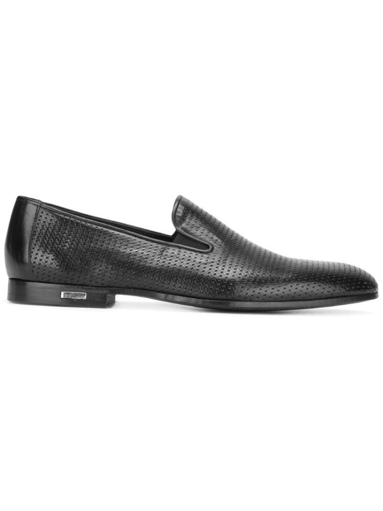 Baldinini Perforierte Slipp sneakers (zwart)