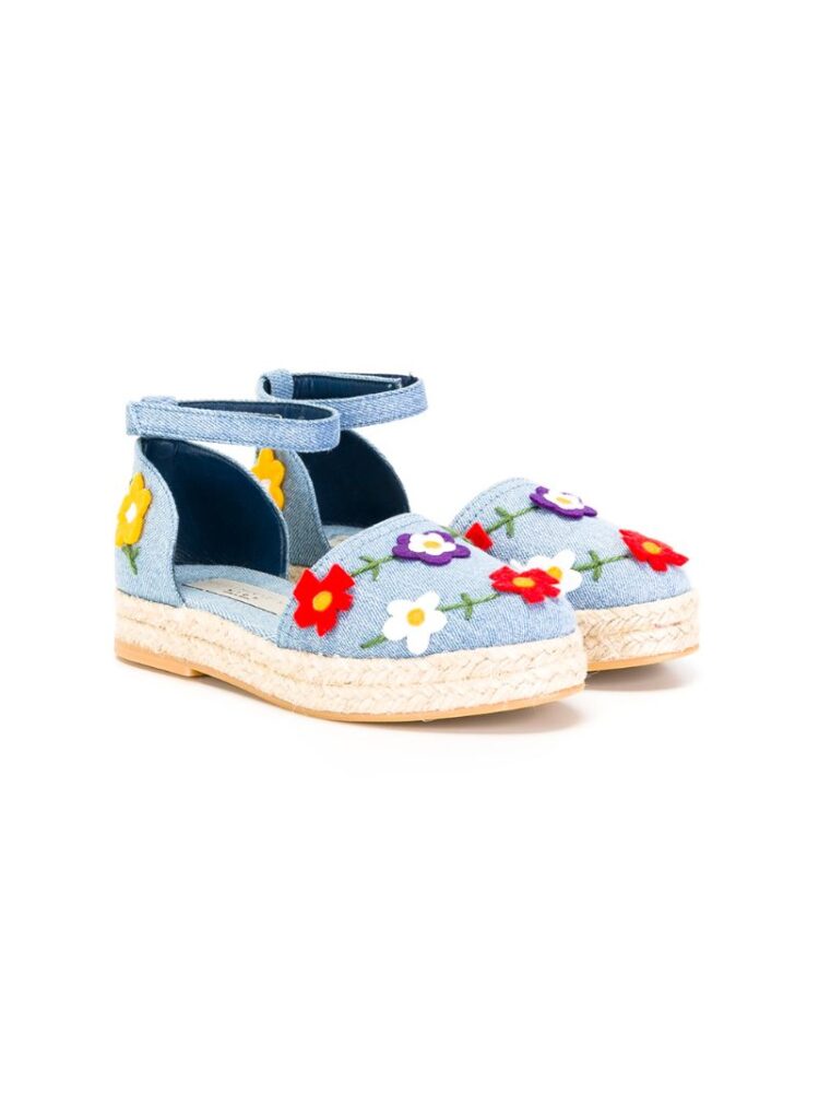 tella Mccartney Kids Espadrilles mit Knöchelriem sneakers (overige kleuren)