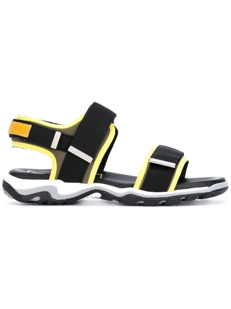 Nº21 Kids Sandalen mit Klettverschlu sneakers (zwart)