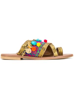 Elina Linardaki 'Agrabah' Pantolett sneakers (bruin)