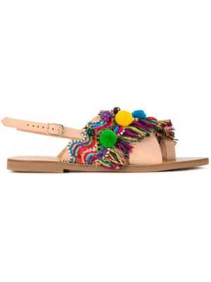 Elina Linardaki 'Kefi' Sandal sneakers (bruin)