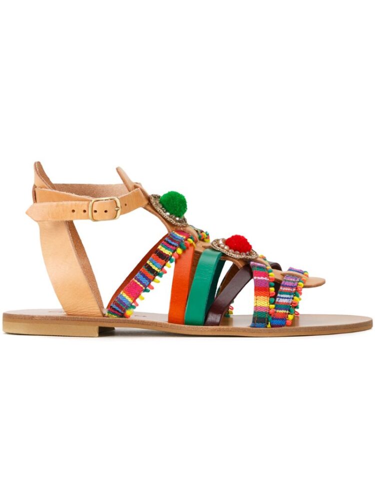 Elina Linardaki 'Playground' Sandal sneakers (bruin)